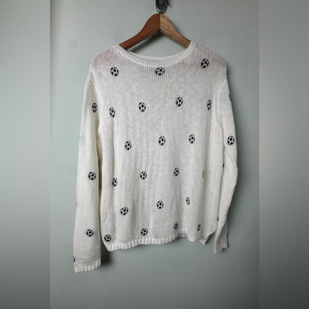 Wooden Ships Mini Soccer Ball Lightweight Mohair Wool‎ Blend Size Small/Medium